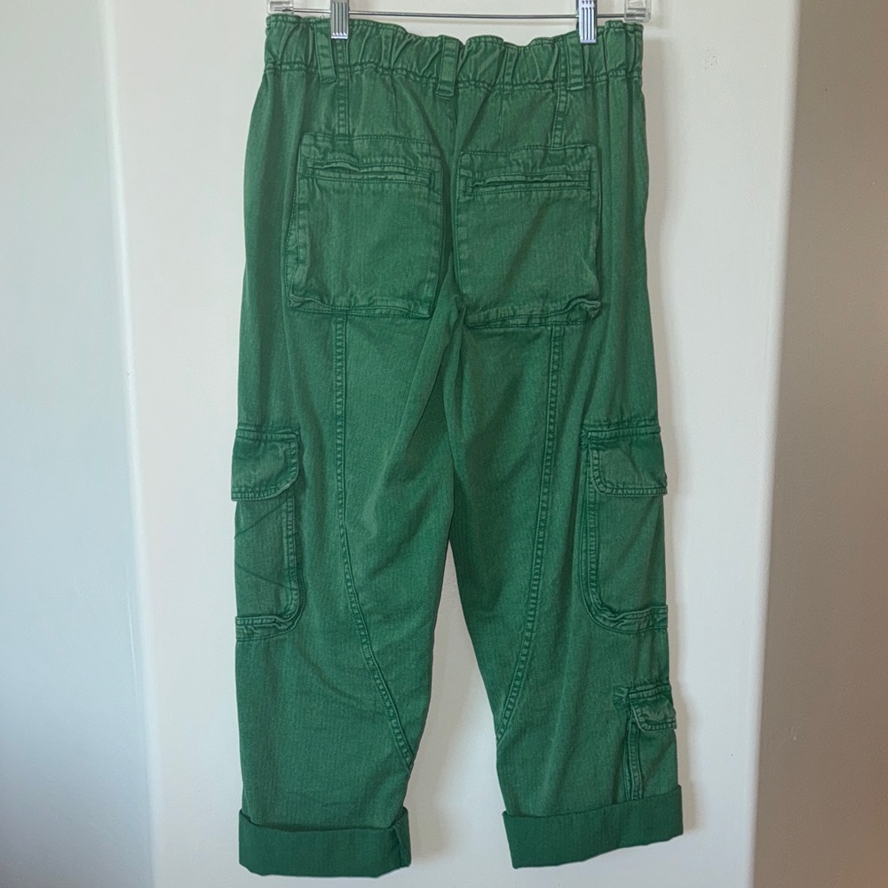 Free People Green Cargo Pants - Picture 5 of 7